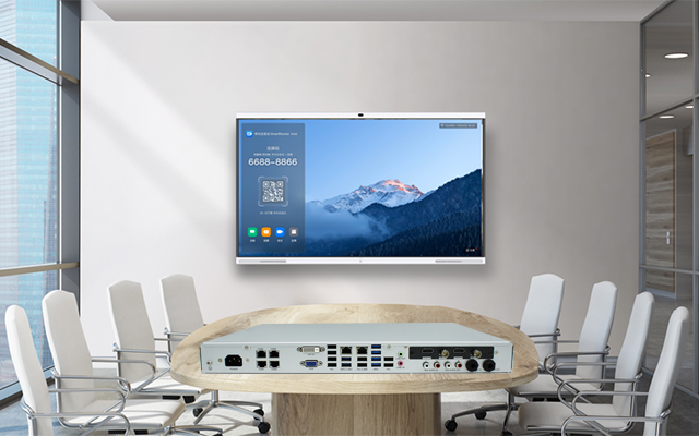 智能會(huì)議室解決方案，國(guó)產(chǎn)高清錄播會(huì)議一體機(jī)