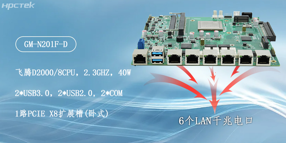 飛騰主板，6個千兆電口助力構(gòu)建安全化生態(tài)(圖2)